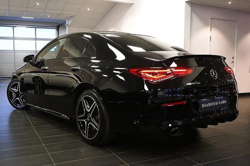 Begagnad Mercedes CLA35 AMG AMG 310 HK (228 kW) 2020 Svart Sportkupé