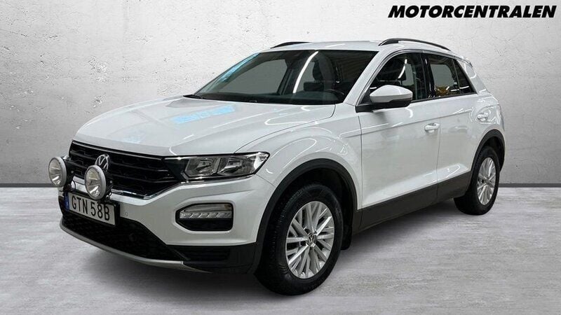 Vit Begagnad 2020 VW T-Roc Style SUV | 249 000 kr (Bra pris) - Bild 1/4