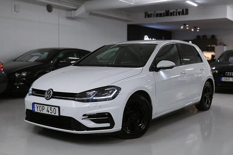 Vit Begagnad 2018 VW Golf VII GT Halvkombi | 179 900 kr (Marknadspris) - Bild 1/4