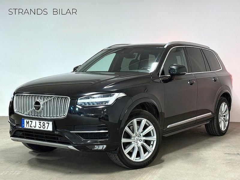 Svart Begagnad 2016 Volvo XC90 Inscription SUV | 299 000 kr (Marknadspris) - Bild 1/4