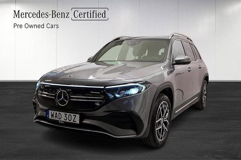 Grå Begagnad 2022 Mercedes EQB300 AMG SUV | 449 000 kr (Marknadspris) - Bild 1/4