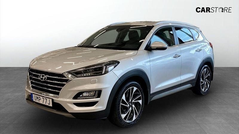 Grå (grey) Begagnad 2020 Hyundai Tucson Premium SUV | 209 900 kr (Marknadspris) - Bild 1/4
