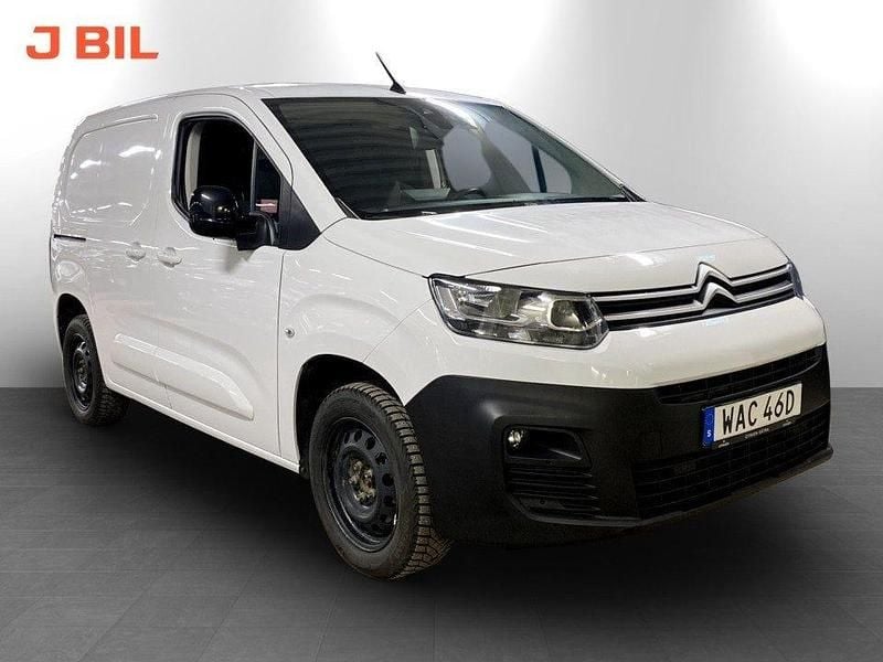 Vit Begagnad 2022 Citroën Berlingo Business Class Minibuss | 209 900 kr (Marknadspris) - Bild 1/3