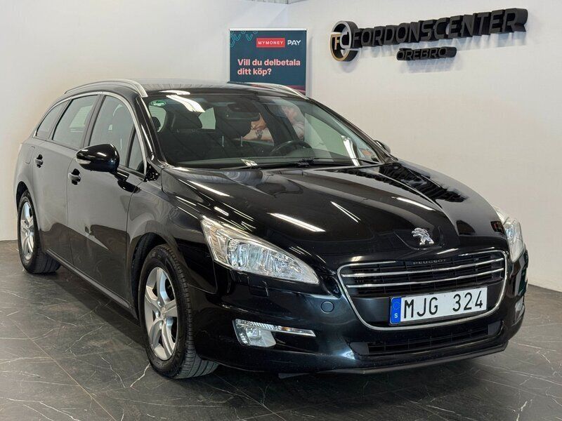 Svart Begagnad 2012 Peugeot 508 Kombi | 54 900 kr (Marknadspris) - Bild 1/4