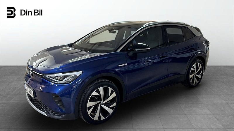 Blå Begagnad 2021 VW ID.4 Pro SUV | 364 900 kr (Superpris) - Bild 1/4