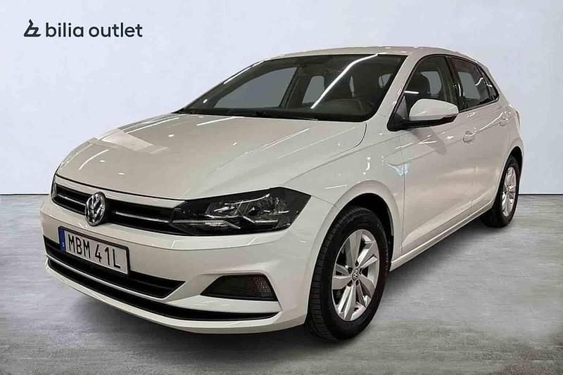 Vit Begagnad 2019 VW Polo Halvkombi | 138 000 kr (Marknadspris) - Bild 1/1