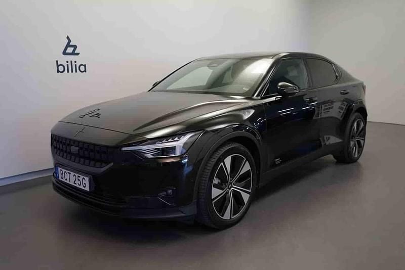 Svart Begagnad 2022 Polestar 2 Long Range Dual motor Halvkombi | 284 500 kr (Superpris) - Bild 1/1