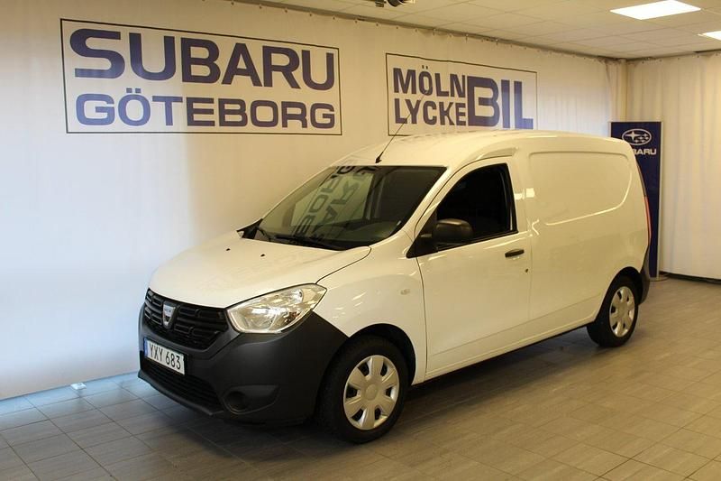 Vit Begagnad 2019 Dacia Dokker Van | 84 900 kr - Bild 1/4