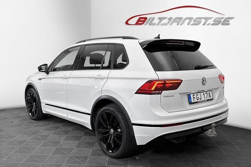 Begagnad VW Tiguan R-line 192 HK (141 kW) 2020 Vit SUV