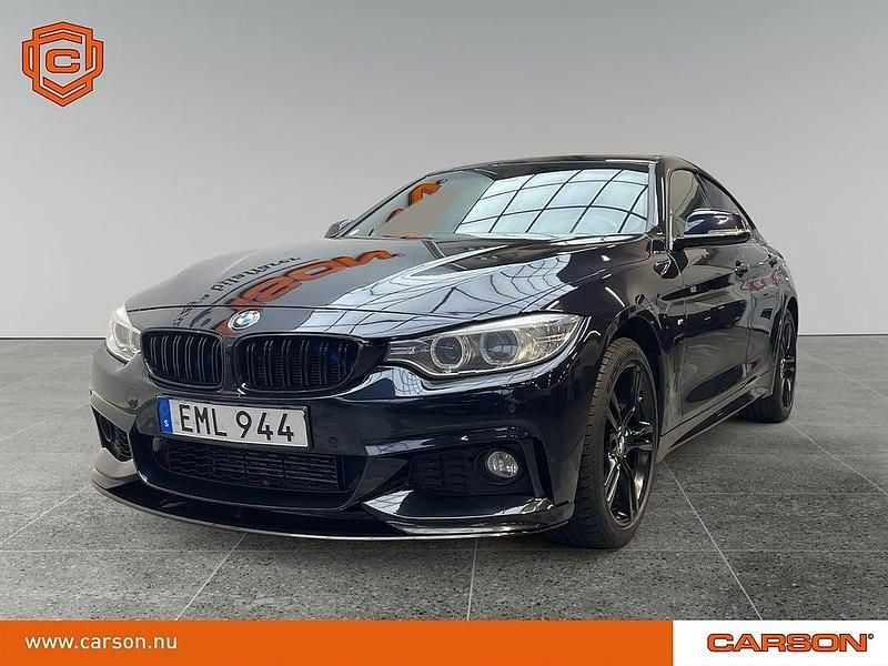 Svart Begagnad 2014 BMW 435 Gran Coupé M Sport Sportkupé | 289 700 kr (Marknadspris) - Bild 1/3
