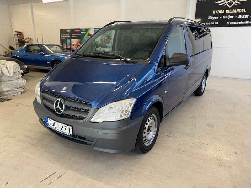 Blå Begagnad 2011 Mercedes Vito Minibuss | 74 000 kr (Lite dyr) - Bild 1/4