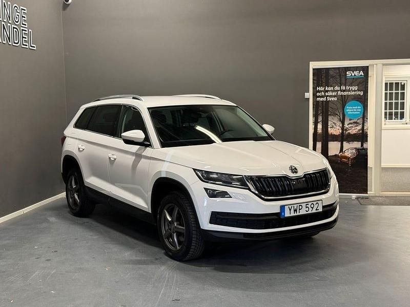 Begagnad Skoda Kodiaq Business Line 150 HK (110 kW) 2018 Vit SUV
