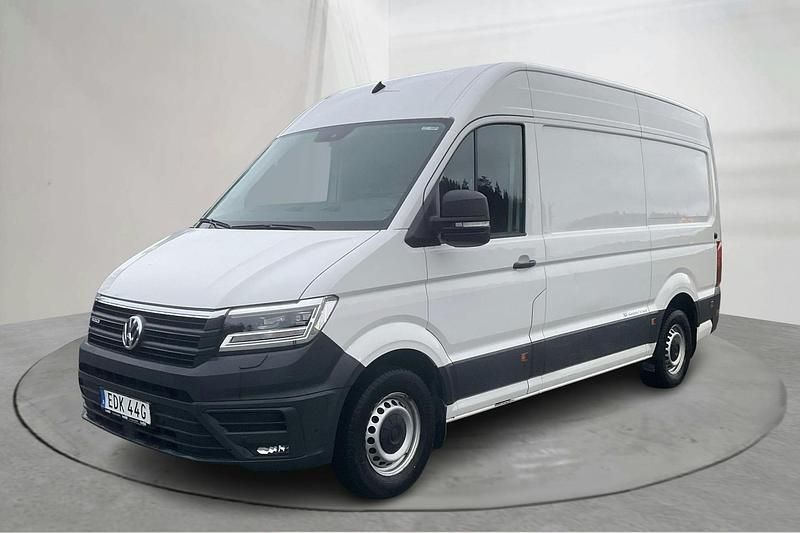 Vit Begagnad 2020 VW e-Crafter Van | 140 000 kr - Bild 1/4