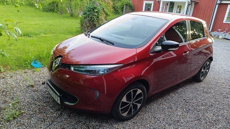 Röd Begagnad 2019 Renault Zoe Halvkombi | 100 000 kr (Bra pris) - Bild 1/4