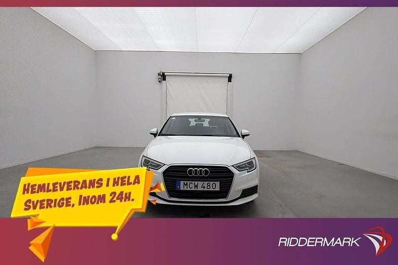 Begagnad Audi A3 150 HK (110 kW) 2017 Vit Sedan