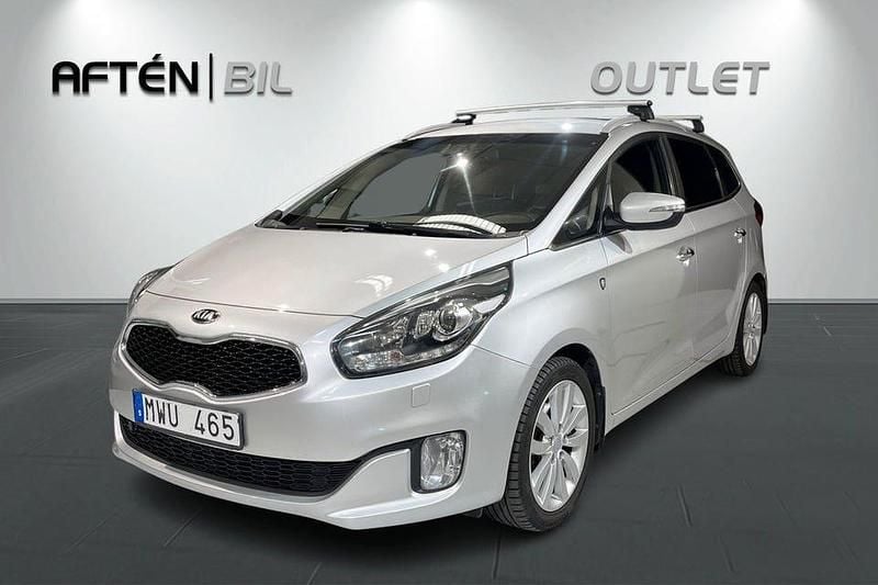 Silver (bright silver metallic) Begagnad 2013 Kia Carens Minibuss | 74 800 kr (Bra pris) - Bild 1/3