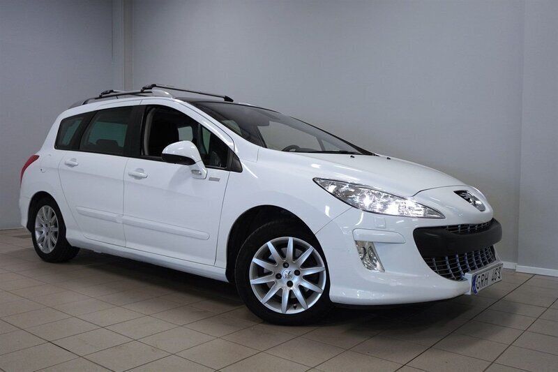 Vit Begagnad 2010 Peugeot 308 Kombi | 44 900 kr (Marknadspris) - Bild 1/4
