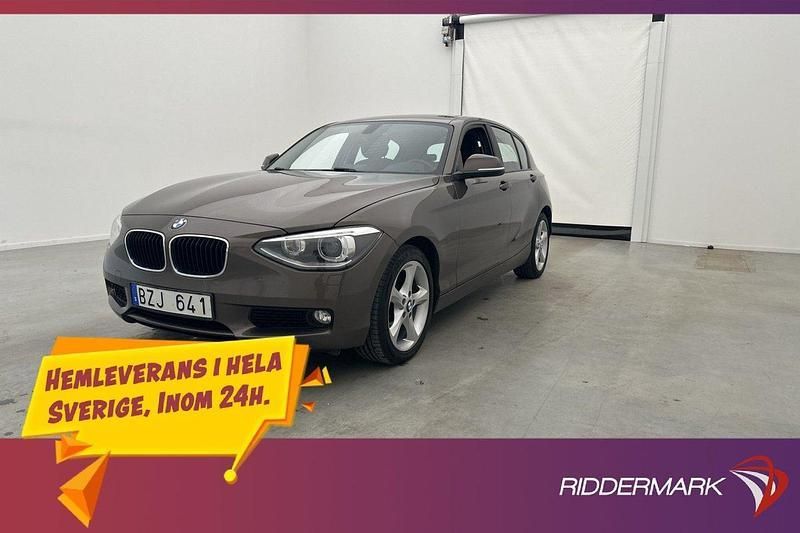 Brun Begagnad 2013 BMW 118 Halvkombi | 109 800 kr (Marknadspris) - Bild 1/3