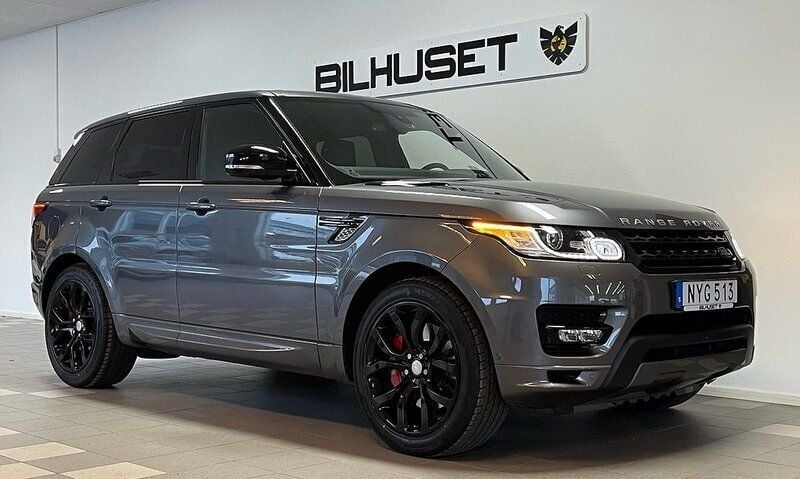 Grå Begagnad 2016 Land Rover Range Rover Sport Autobiography SUV | 499 900 kr (Marknadspris) - Bild 1/4