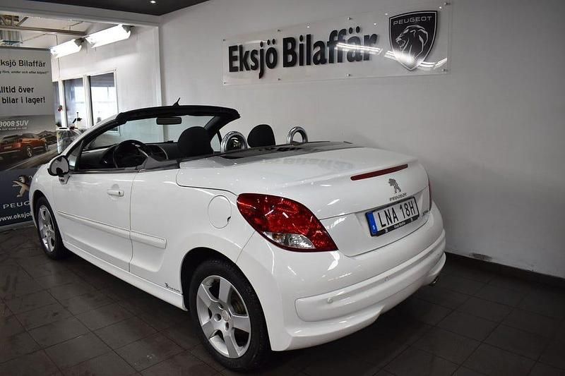 Begagnad Peugeot 207 CC 156 HK (114 kW) 2013 Vit Cab