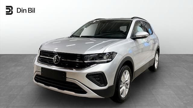 Silver Ny 2024 VW T-Cross Life SUV | 282 200 kr (Marknadspris) - Bild 1/4