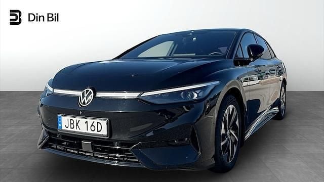 Svart Begagnad 2024 VW ID.7 Pro Sedan | 509 900 kr (Marknadspris) - Bild 1/4