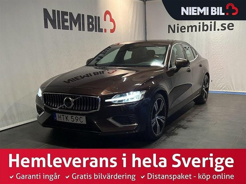 Mörkbrun Begagnad 2019 Volvo S60 Inscription Sedan | 339 900 kr (Marknadspris) - Bild 1/3