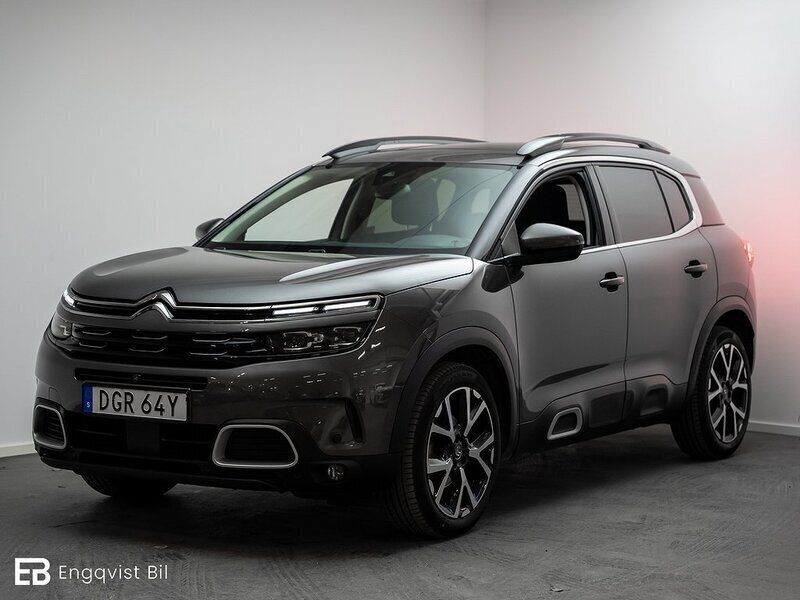 Grå Begagnad 2021 Citroën C5 Aircross PureTech SUV | 259 900 kr (Lite dyr) - Bild 1/4