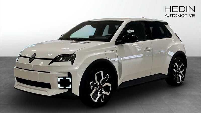 Vit (white) Ny 2025 Renault R5 Techno Halvkombi | 399 900 kr - Bild 1/4