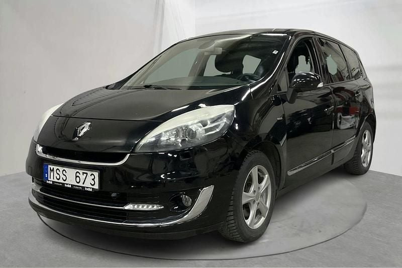 Svart Begagnad 2012 Renault Grand Scénic III Bose Edition Minibuss | 55 000 kr (Superpris) - Bild 1/4