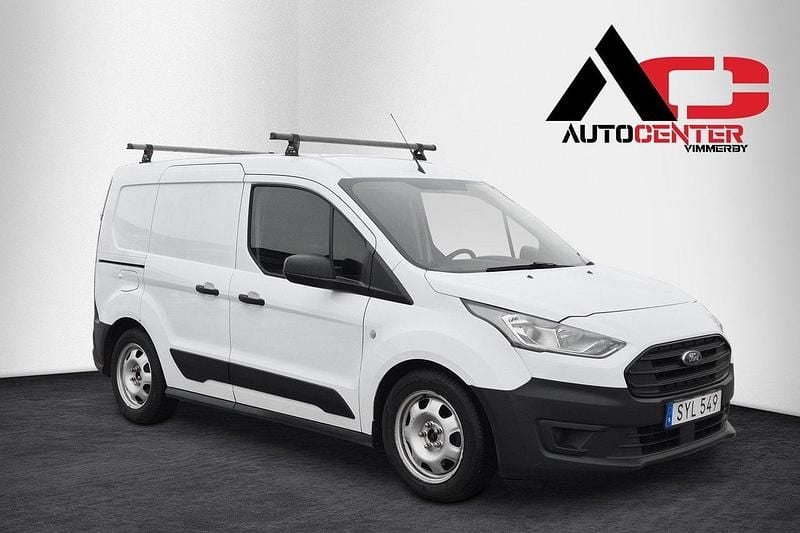 Vit Begagnad 2018 Ford Transit S Van | 84 900 kr (Marknadspris) - Bild 1/4