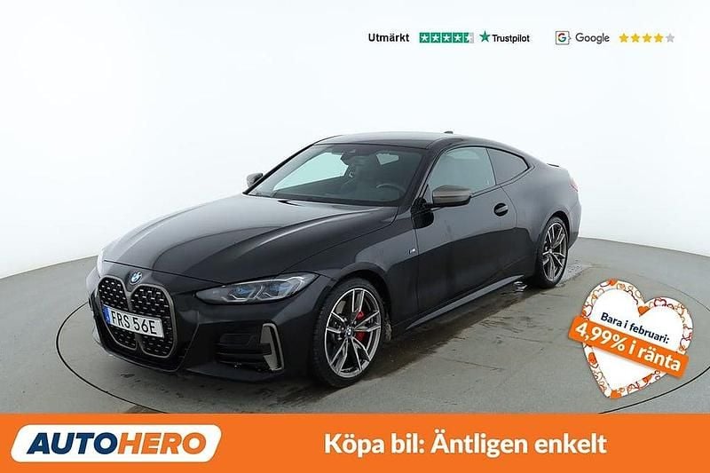 Begagnad BMW M440 M Sport 379 HK (278 kW) 2020 Svart Sedan