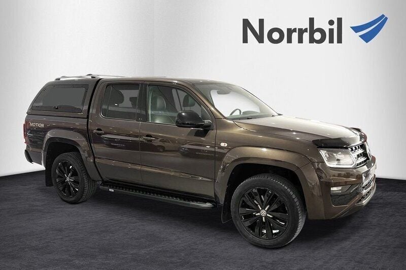 Brun (chestnut brown metallic) Begagnad 2020 VW Amarok Aventura Pickup | 419 000 kr (Lite dyr) - Bild 1/4