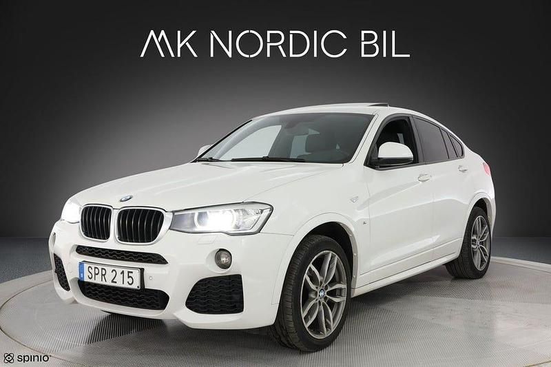 Vit Begagnad 2015 BMW X4 M Sport SUV | 204 900 kr (Marknadspris) - Bild 1/4