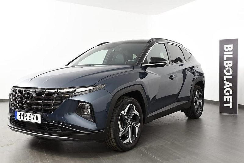 Blå Begagnad 2020 Hyundai Tucson Advanced SUV | 319 800 kr (Bra pris) - Bild 1/4