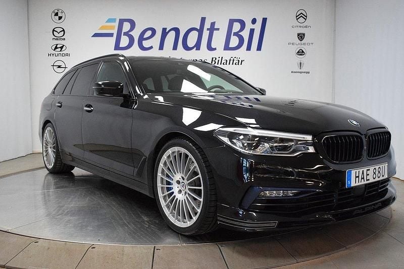 Svart Begagnad 2018 Alpina D5 Kombi | 508 900 kr - Bild 1/3