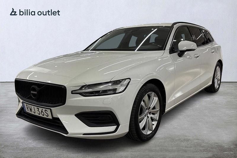 Vit Begagnad 2019 Volvo V60 Momentum Kombi | 219 900 kr (Marknadspris) - Bild 1/4