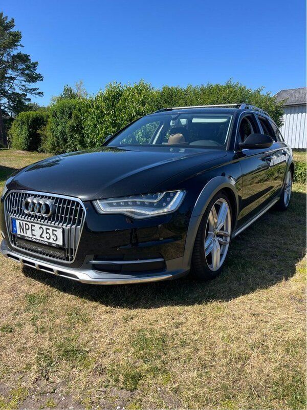 Svart Begagnad 2014 Audi A6 Allroad Kombi | 138 000 kr (Marknadspris) - Bild 1/4