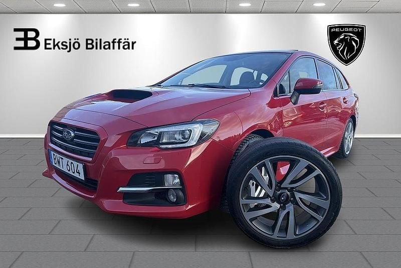 Röd Begagnad 2016 Subaru Levorg Kombi | 149 500 kr (Marknadspris) - Bild 1/4