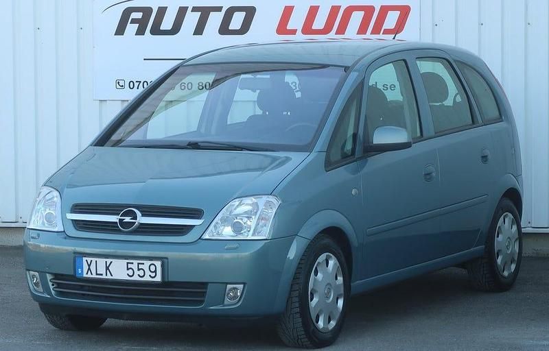 Gråmetallic Begagnad 2006 Opel Meriva Minibuss | 42 000 kr - Bild 1/4