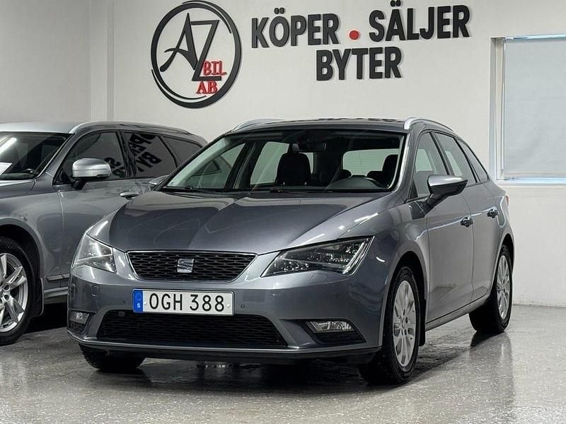 Mörkgrå Begagnad 2016 Seat Leon ST Style Kombi | 119 900 kr (Marknadspris) - Bild 1/4