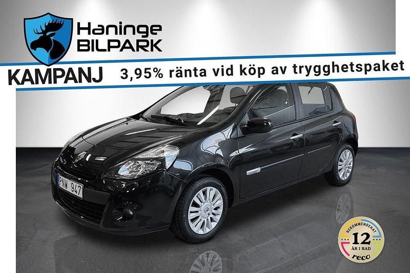 Svart Begagnad 2010 Renault Clio II Halvkombi | 49 900 kr (Dyr) - Bild 1/2