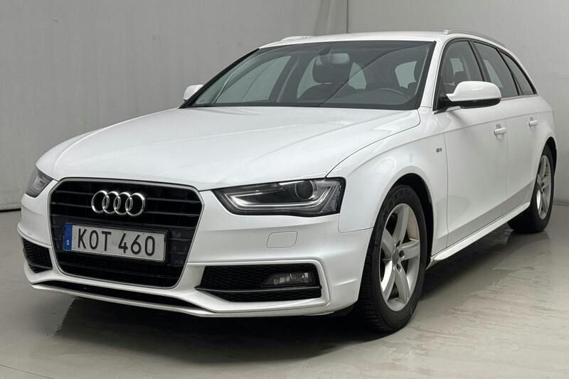 Vit Begagnad 2015 Audi A4 S-Line | 102 000 kr (Marknadspris) - Bild 1/4