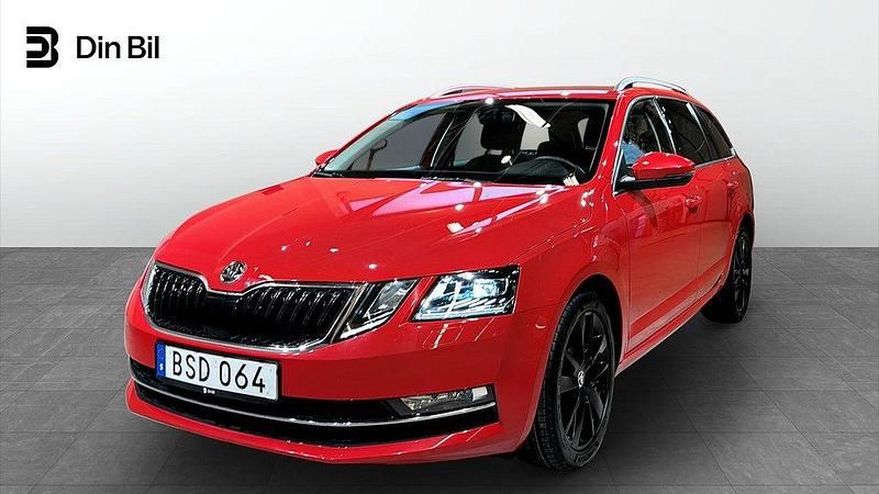 Röd Begagnad 2018 Skoda Octavia Style Kombi | 179 900 kr (Bra pris) - Bild 1/4