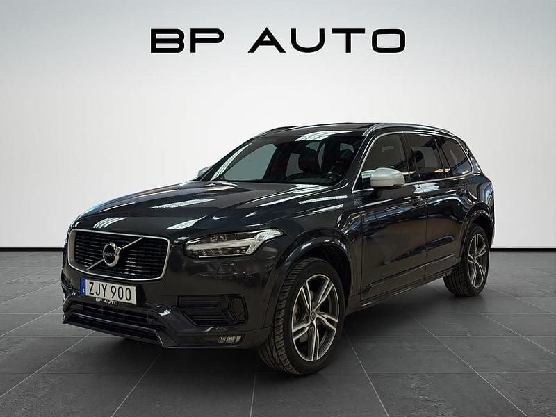 Begagnad Volvo XC90 R-Design 235 HK (172 kW) 2016 Mörkgrå SUV