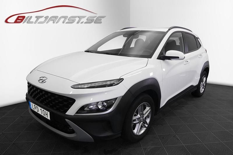 Vit Begagnad 2023 Hyundai Kona Edition SUV | 209 900 kr - Bild 1/4