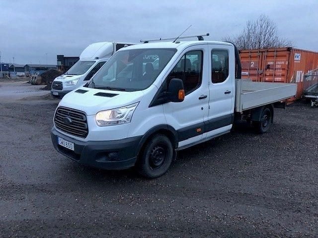 Vit Begagnad 2015 Ford Transit Pickup | 115 000 kr (Bra pris) - Bild 1/4