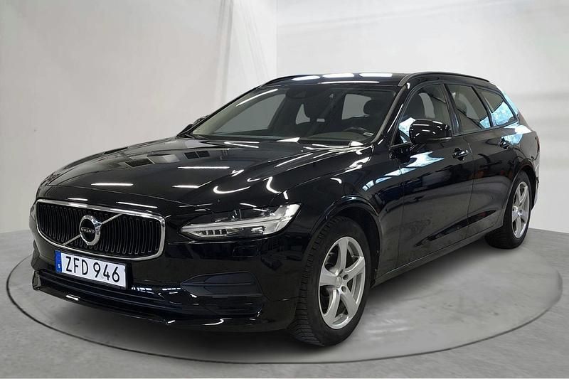 Svart Begagnad 2018 Volvo V90 Business Edition Kombi | 155 000 kr (Superpris) - Bild 1/4
