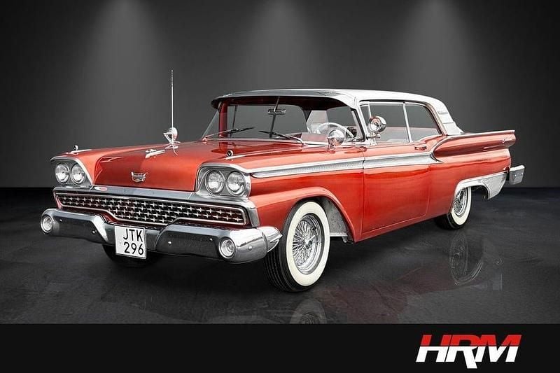 Begagnad Ford Galaxie 146 HK (107 kW) 1959 Röd Sedan