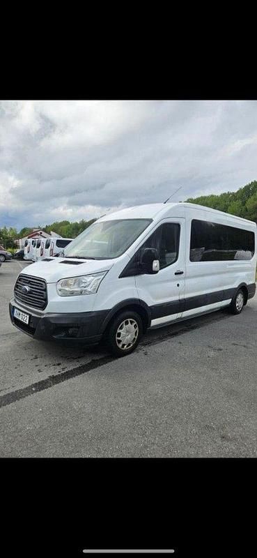 Vit Begagnad 2018 Ford Transit Kombi | 110 000 kr (Bra pris) - Bild 1/4